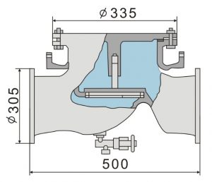 Тарельчатый клапан МО-91 и МО-92 схема